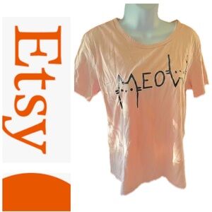 Pink Meow Graphic T-Shirt 😽🩷